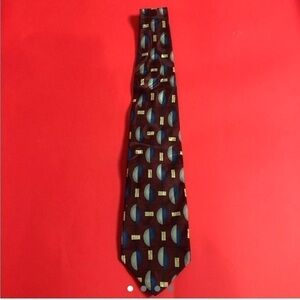 Geometric abstract dress tie  ♥️💙​​​​​​​​​​​​​​​​​​​​​​